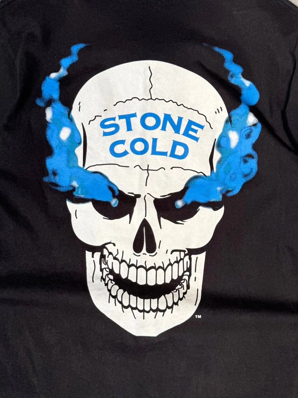 00s Stone Cold WWE Black Graphic Tee