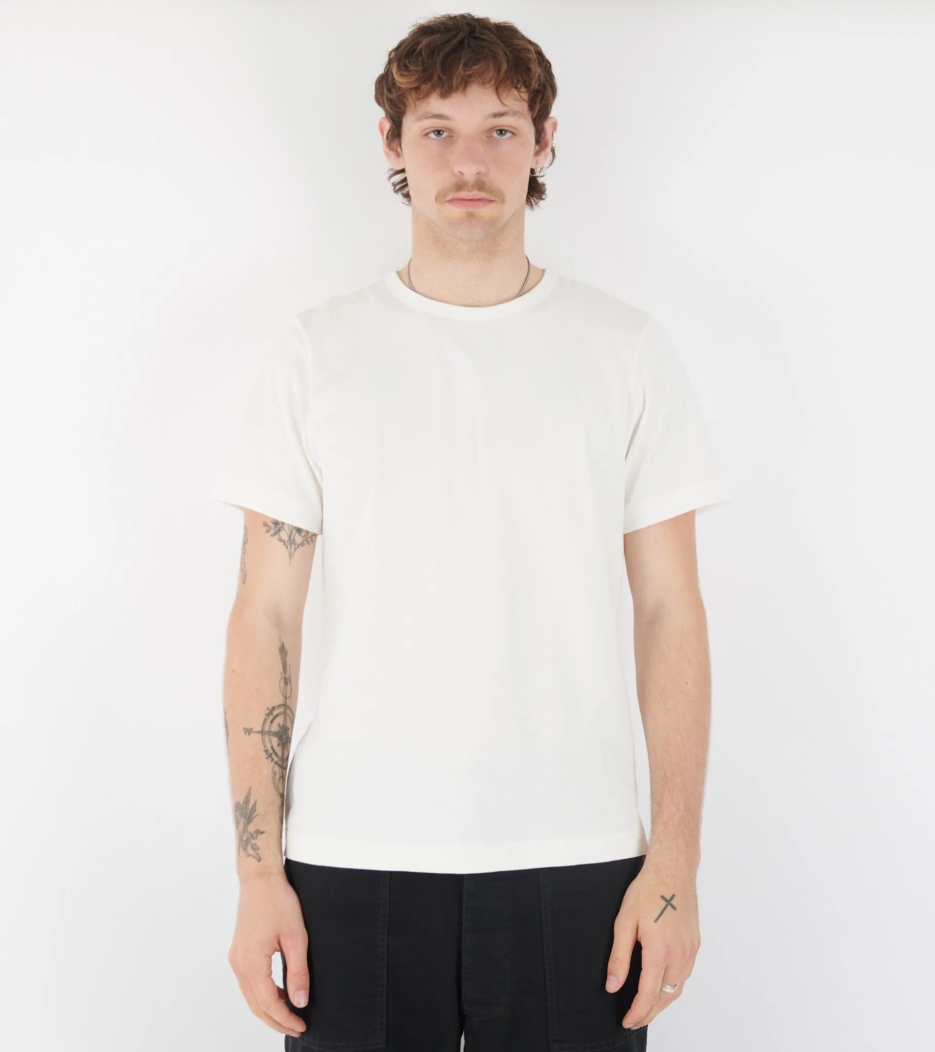 215 Men's Loopwheeled T-shirt White