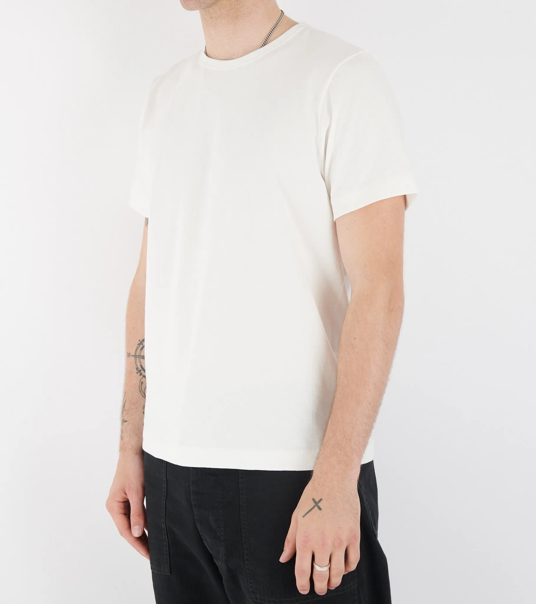215 Men's Loopwheeled T-shirt White
