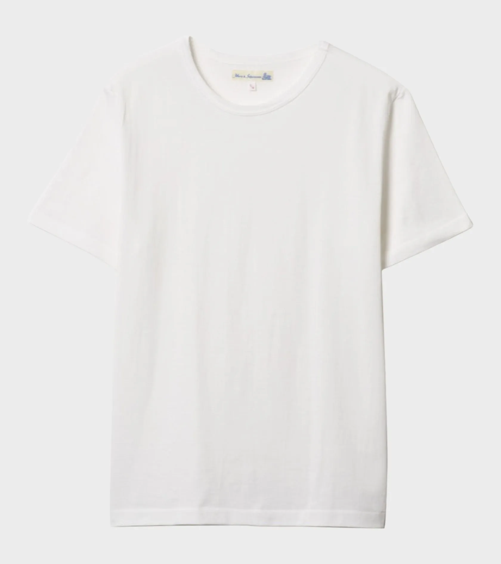 215 Men's Loopwheeled T-shirt White