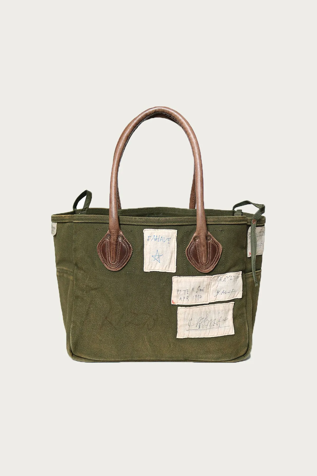 #4 ARMY Canvas MILK BAG (10 Years)XS - Khaki