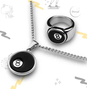 8 Ball Jewellery Combo