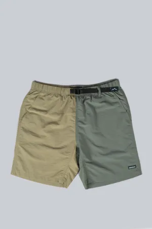 AFIELD OUT DUO TONE SIERRA CLIMBING SHORTS SAND SAGE