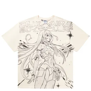 ANIME TEE OVERSIZED GARDENIA
