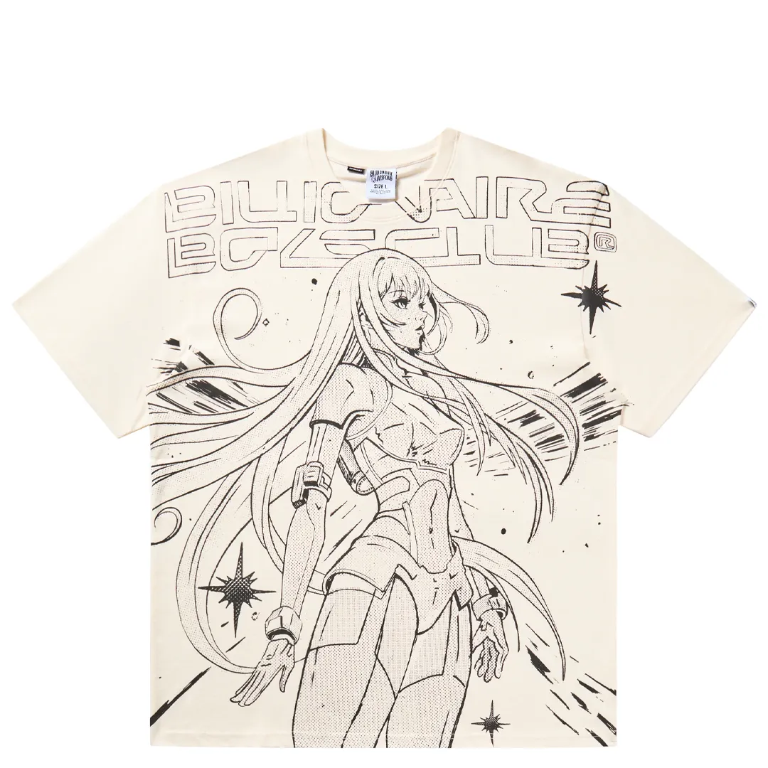 ANIME TEE OVERSIZED GARDENIA