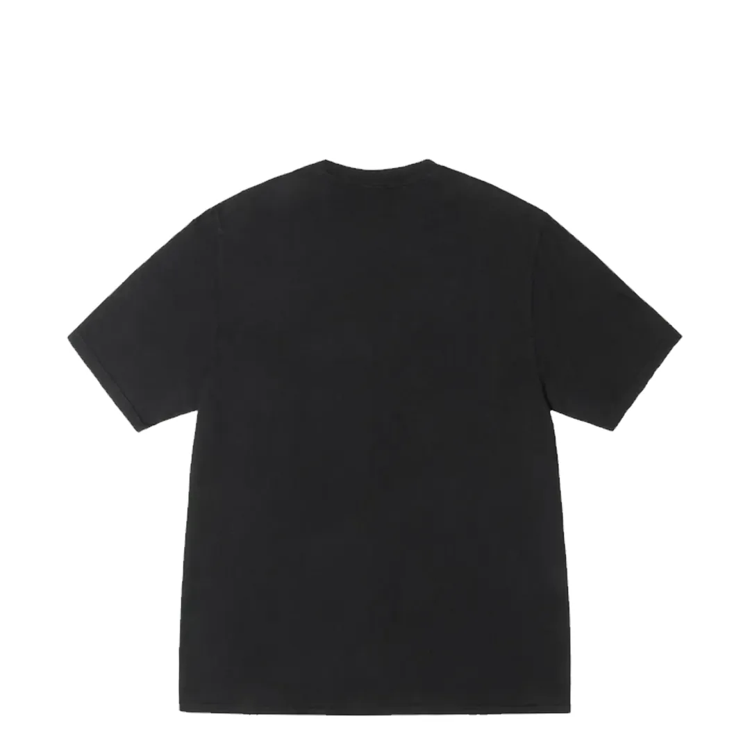 ARCHED TEE PIGMENT DYED BLACK