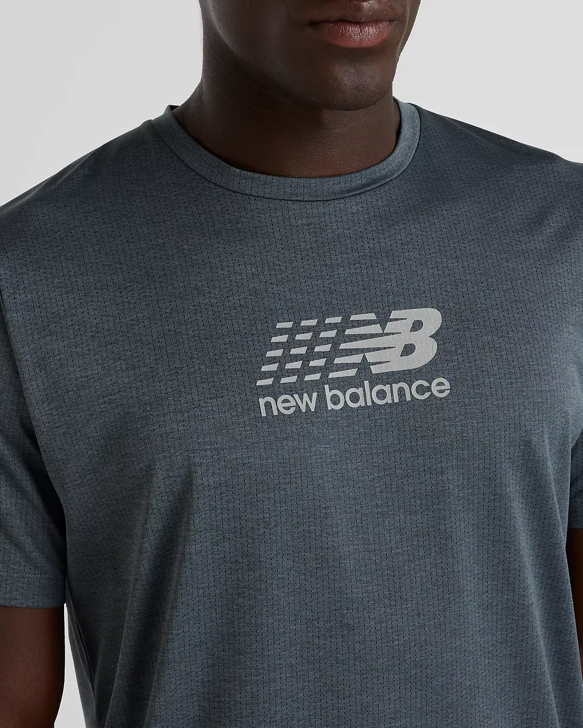 Athletics Reflective Graphic T-Shirt - Graphite