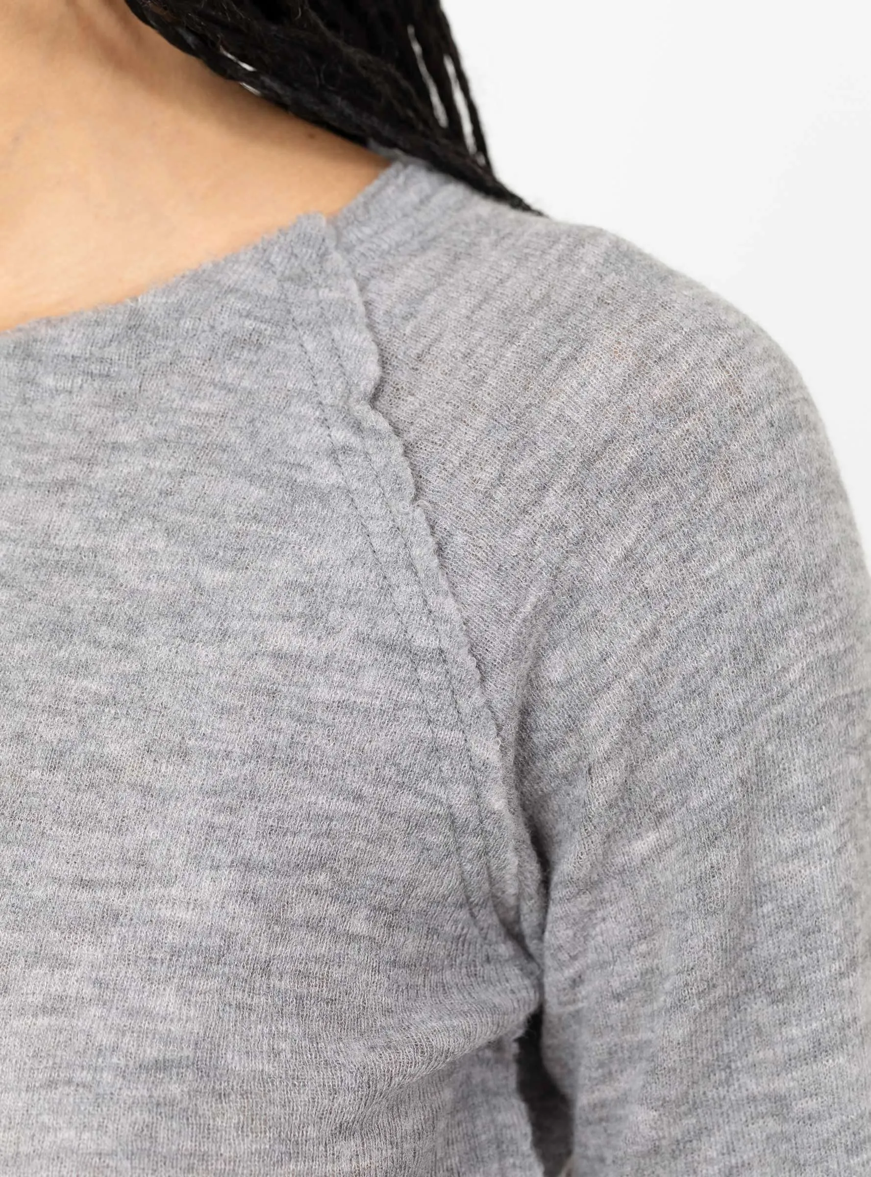 Barba Knit Jumper Grey