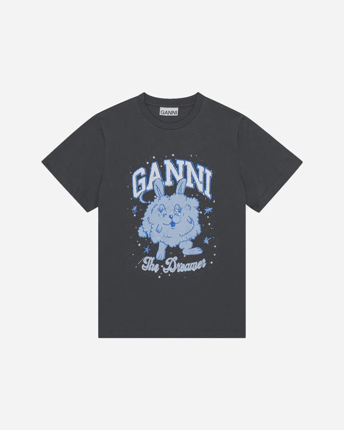 Basic Jersey Dream Bunny Relaxed T-shirt - Volcanic Ash