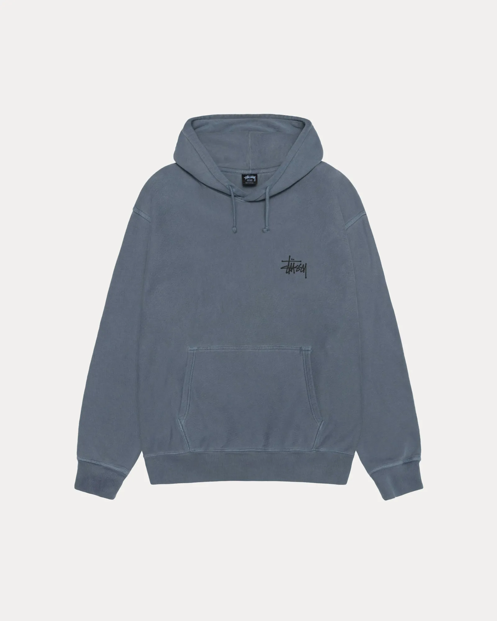 BASIC STSSY HOODIE PIGMENT DYED