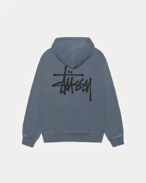 BASIC STSSY HOODIE PIGMENT DYED