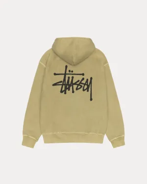 BASIC STSSY HOODIE PIGMENT DYED