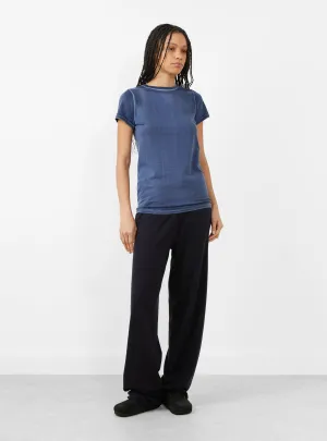 Bias Baby Tee Indigo
