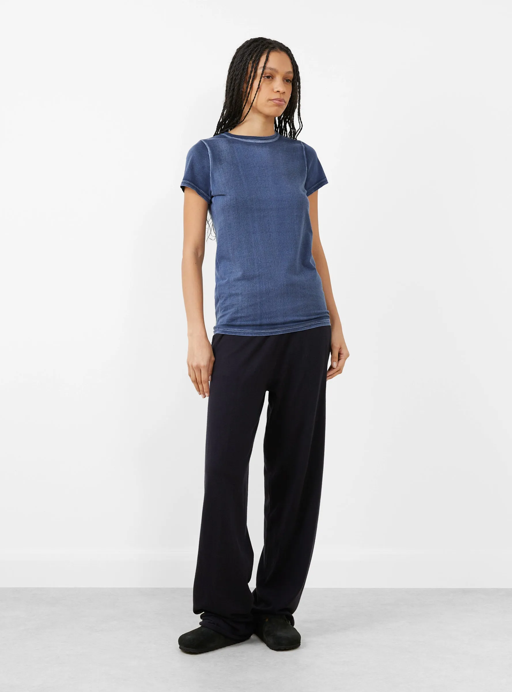 Bias Baby Tee Indigo