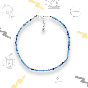 Blue Beaded Necklace