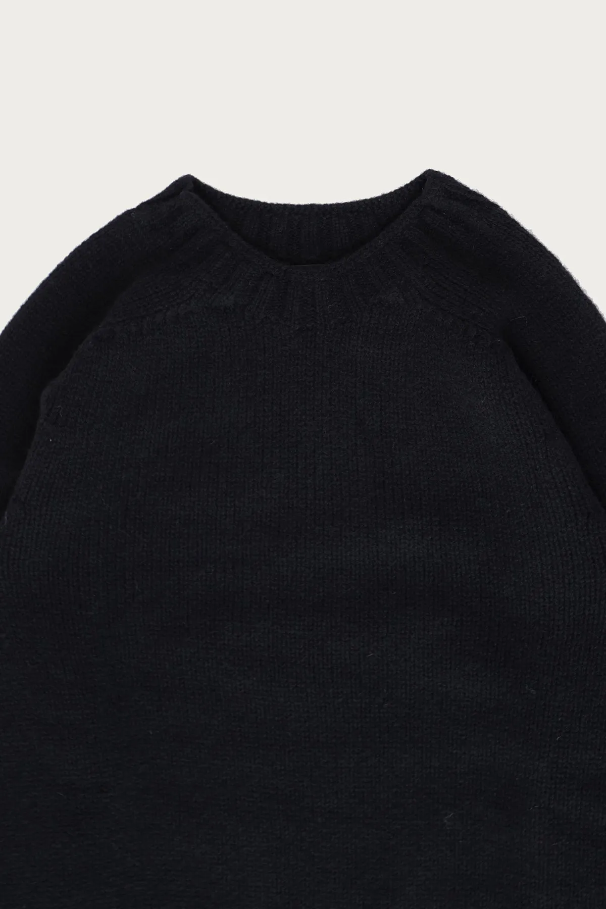 Boxy Space Knit - Black