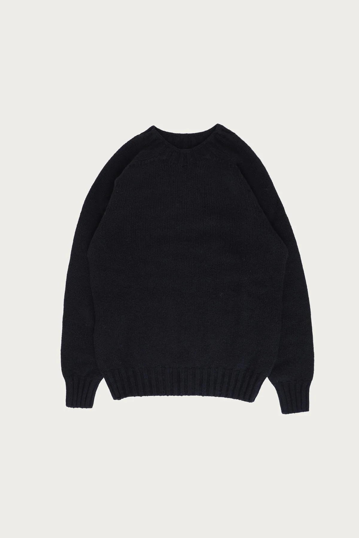 Boxy Space Knit - Black