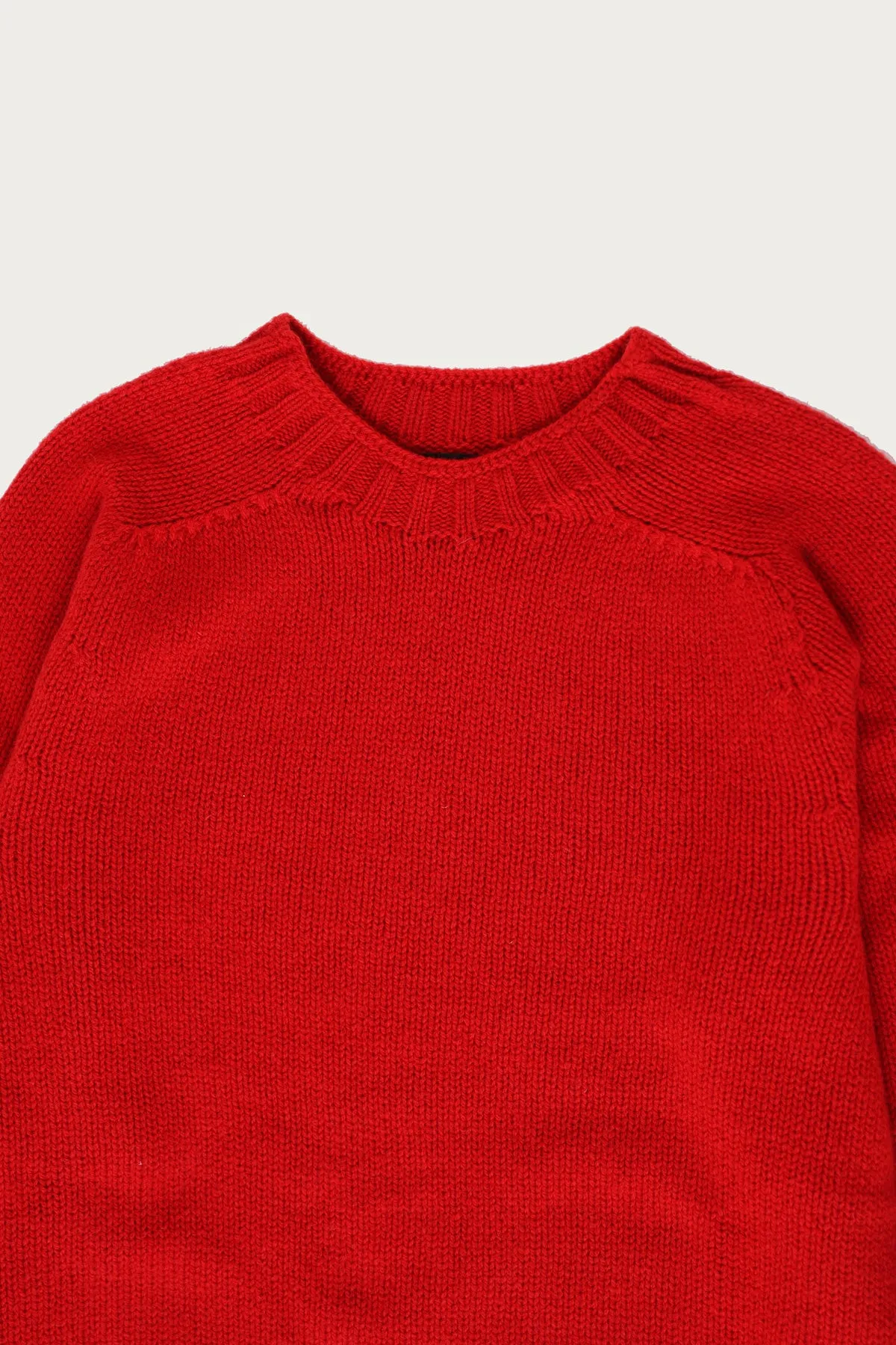 Boxy Space Knit - Fire