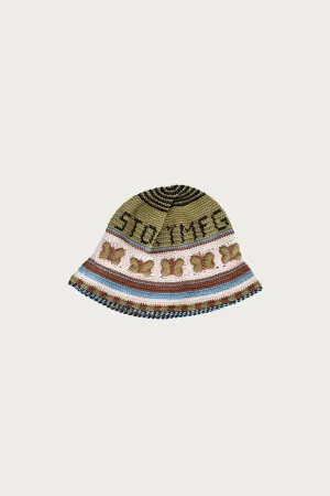 Brew Hat - Olive Butterfly