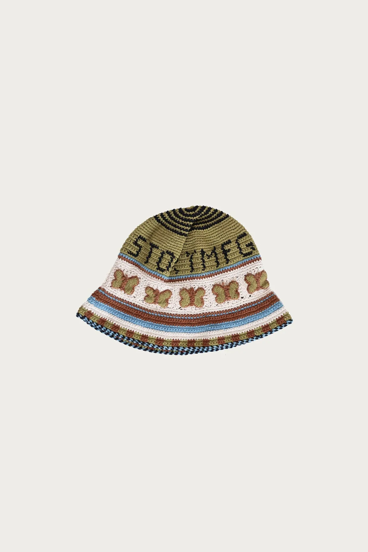 Brew Hat - Olive Butterfly