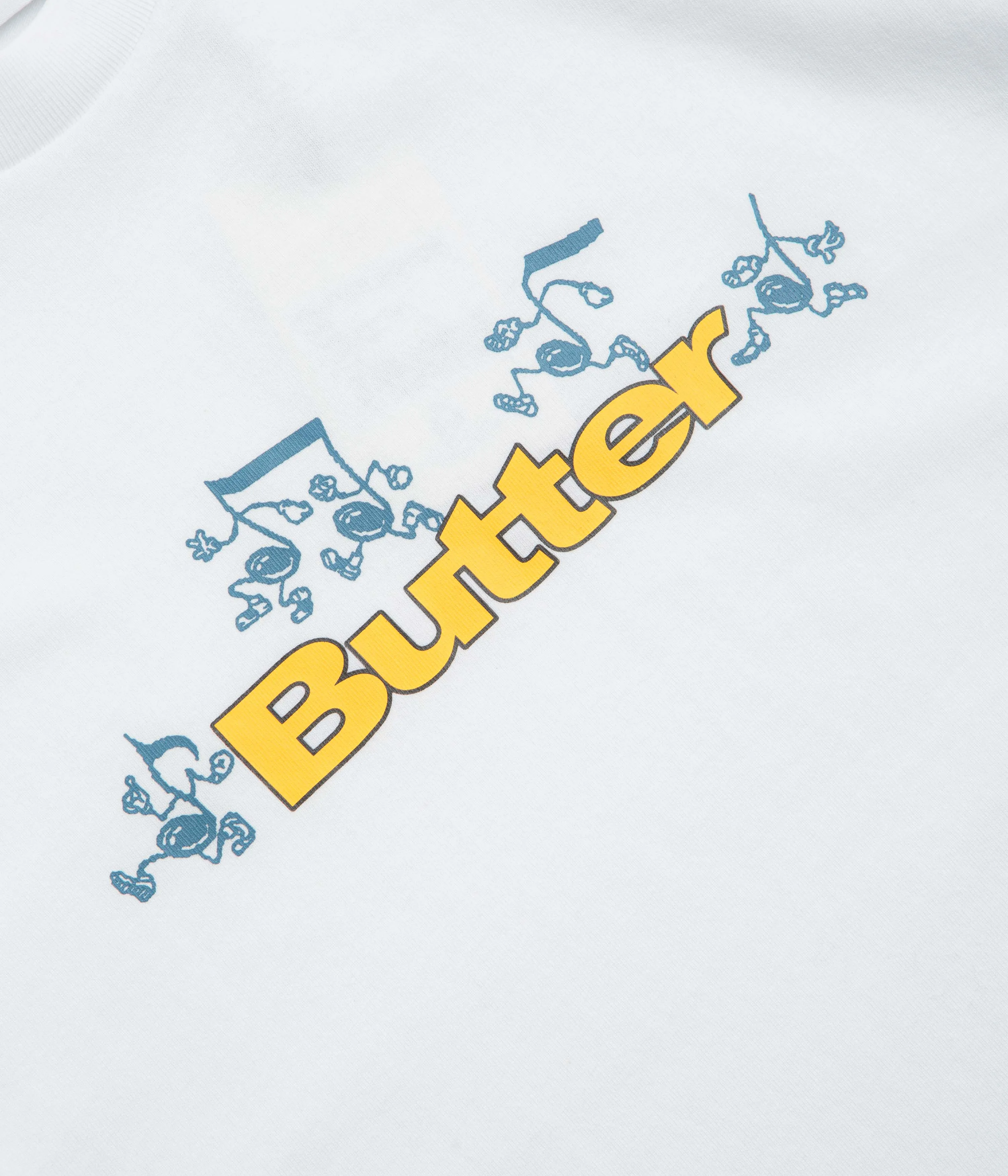 Butter Goods Tempo Logo T-Shirt - White