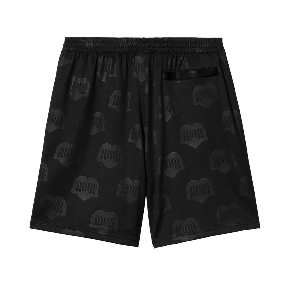 CARHARTT WIP HARTT'S FOOTBALL SHORT // BLACK