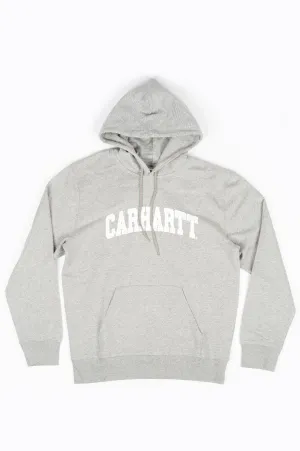CARHARTT WIP HOODED UNIVERSITY SWEATSHIRT GREY