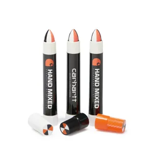 CARHARTT WIP X HAND MIXED SOLID MARKER // BLACK/ORANGE/WHITE