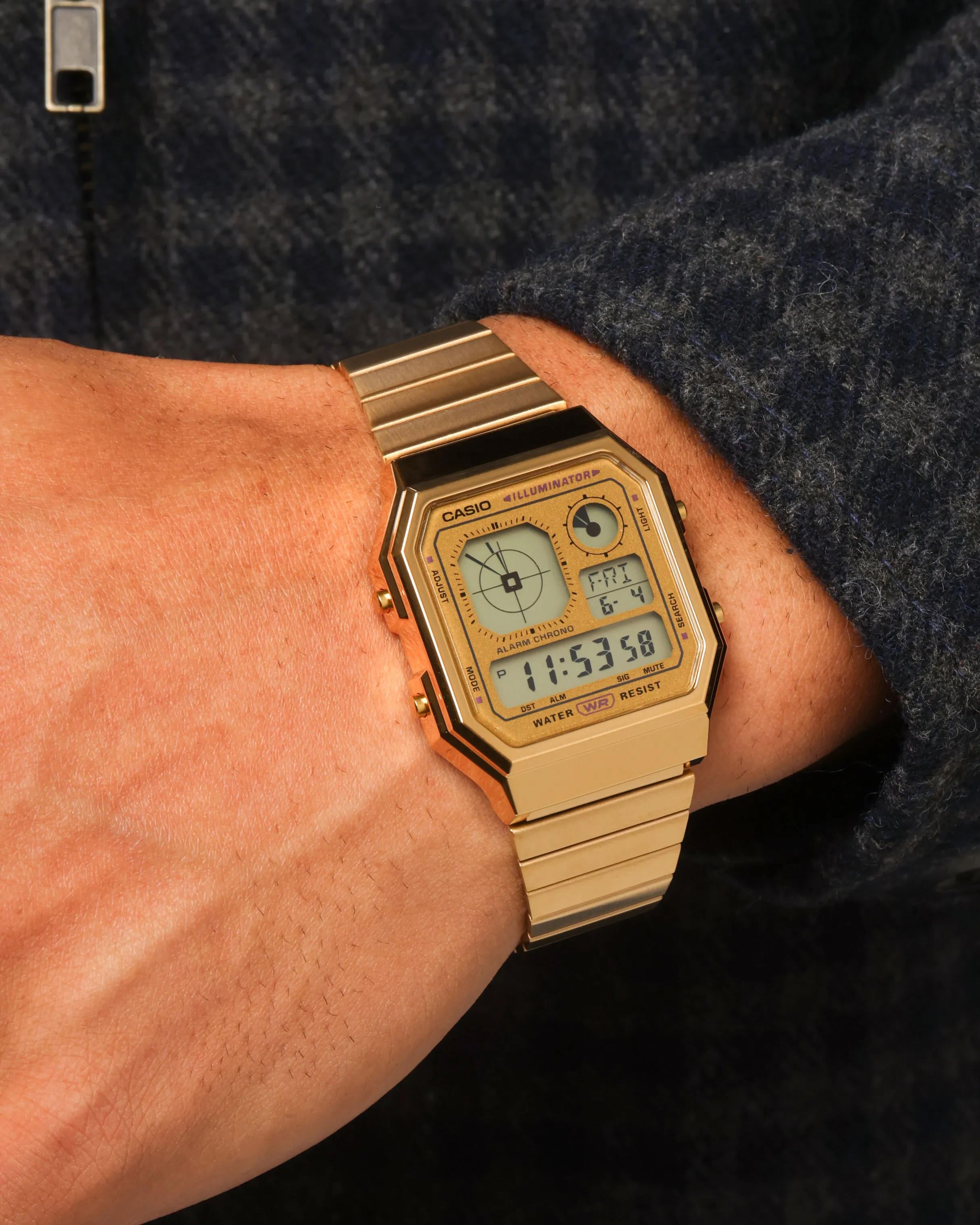 Casio A130WEG-9ADF Watch Gold