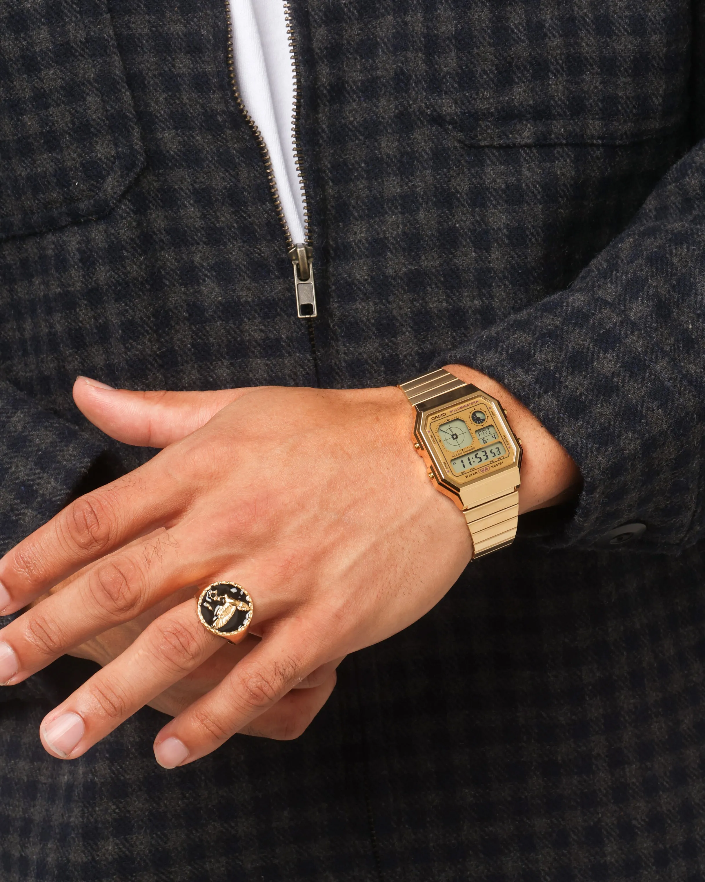 Casio A130WEG-9ADF Watch Gold