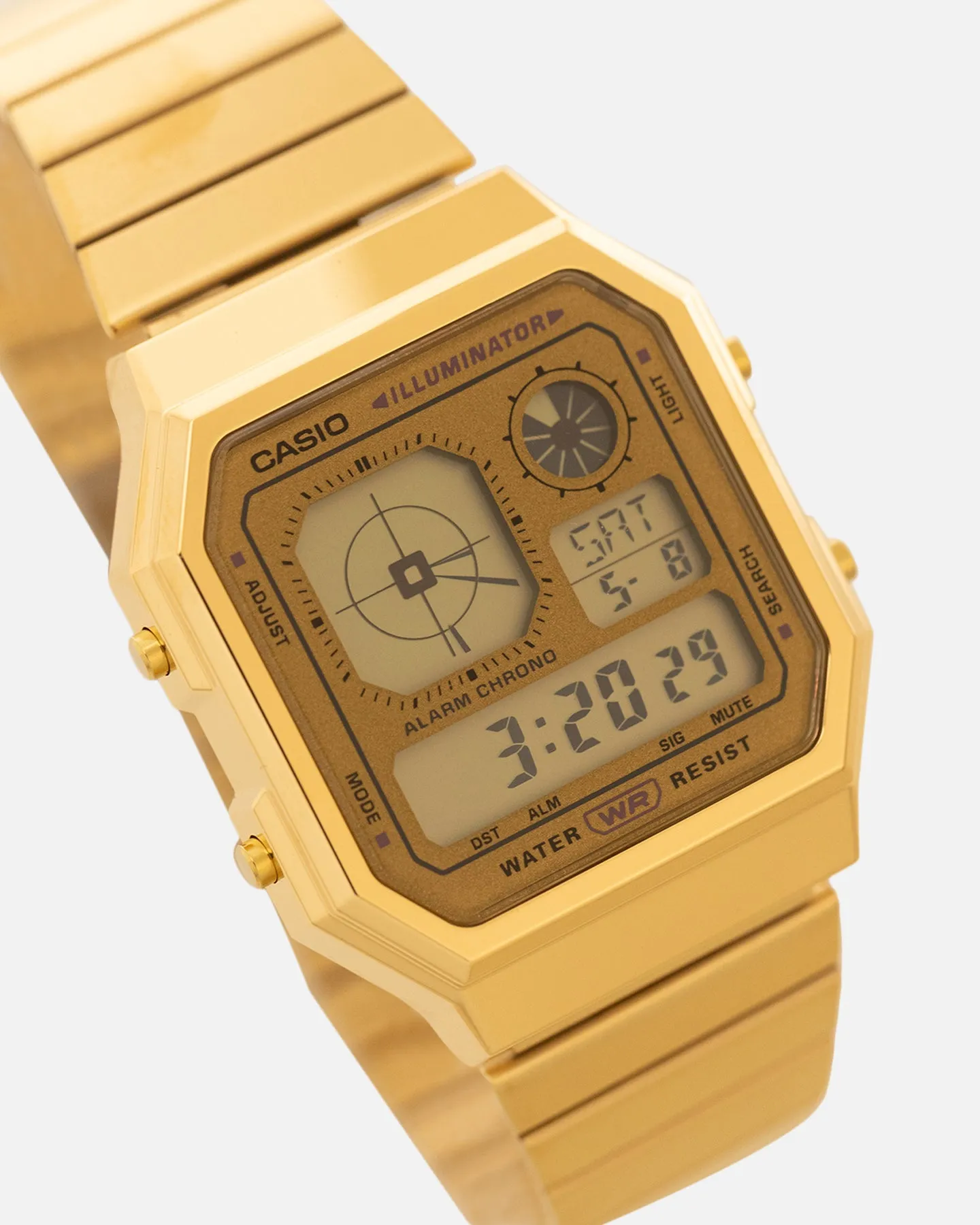 Casio A130WEG-9ADF Watch Gold