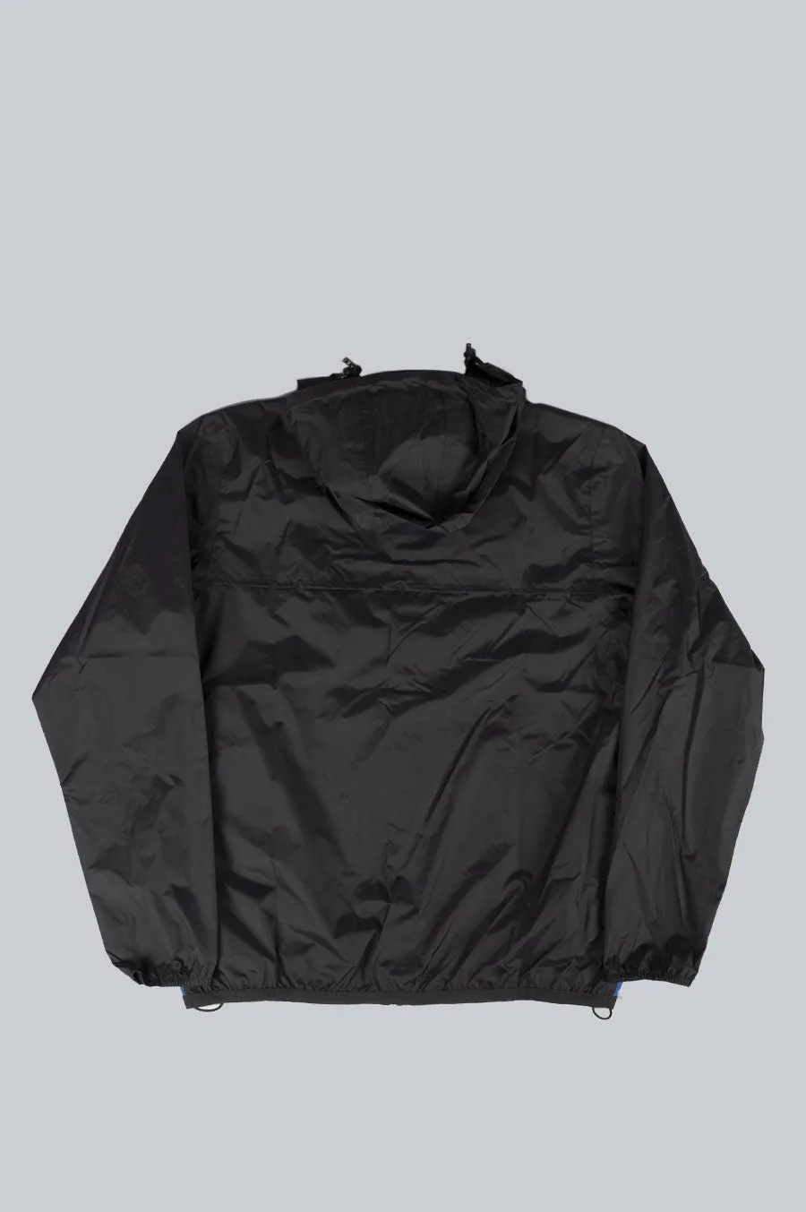 CDG PLAY X K-WAY HOODIE FULL ZIP BLUE BLACK
