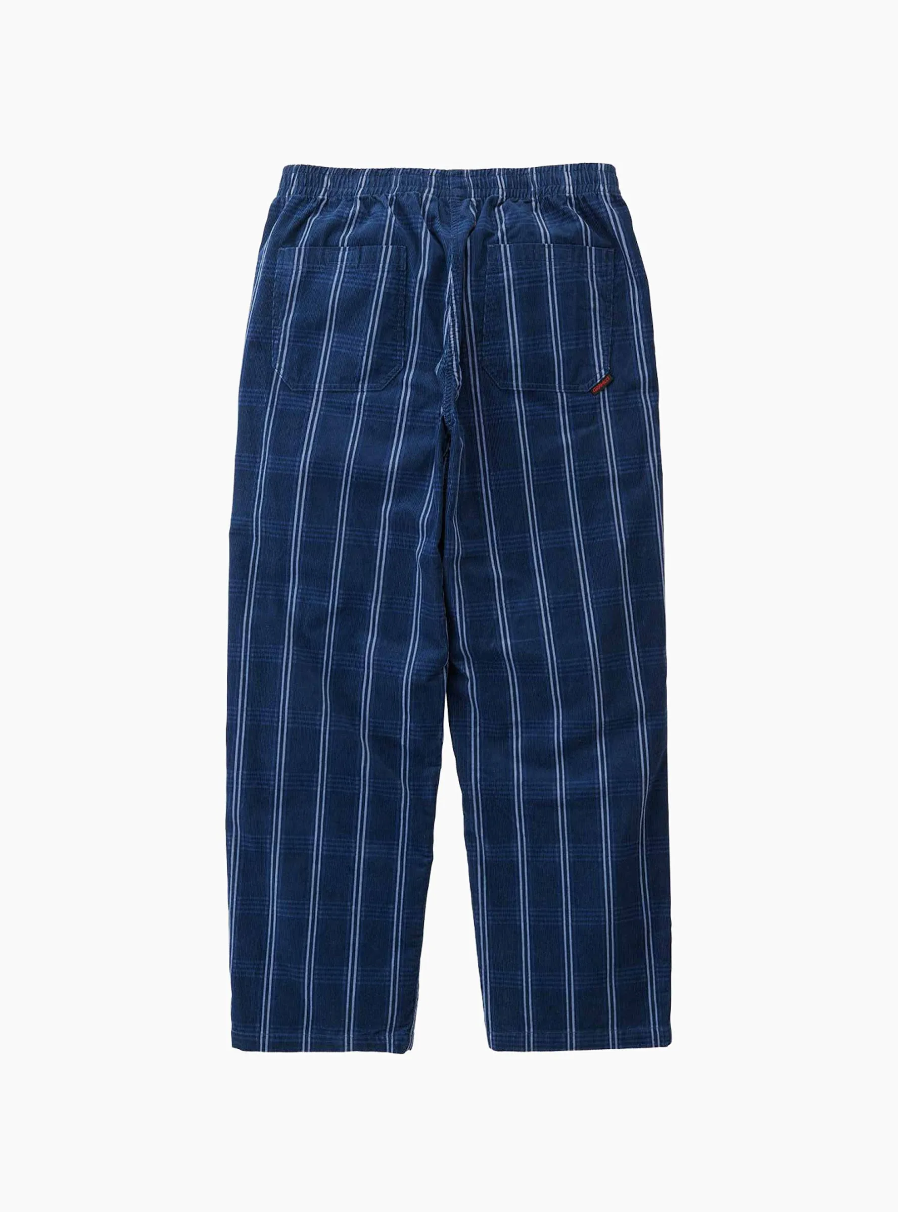 Corduroy Swell Pant Navy Check