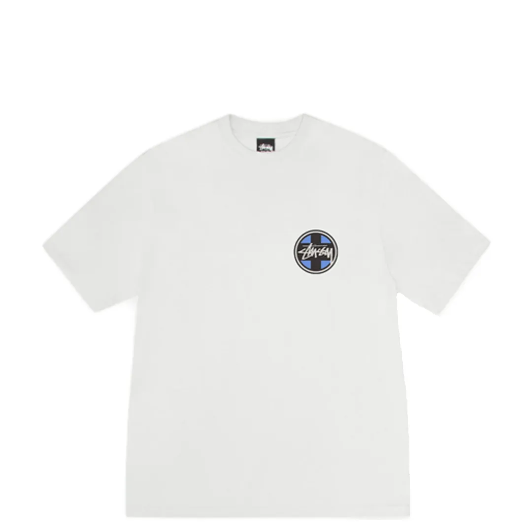 CROSS DOT TEE PIGMENT DYED NATURAL