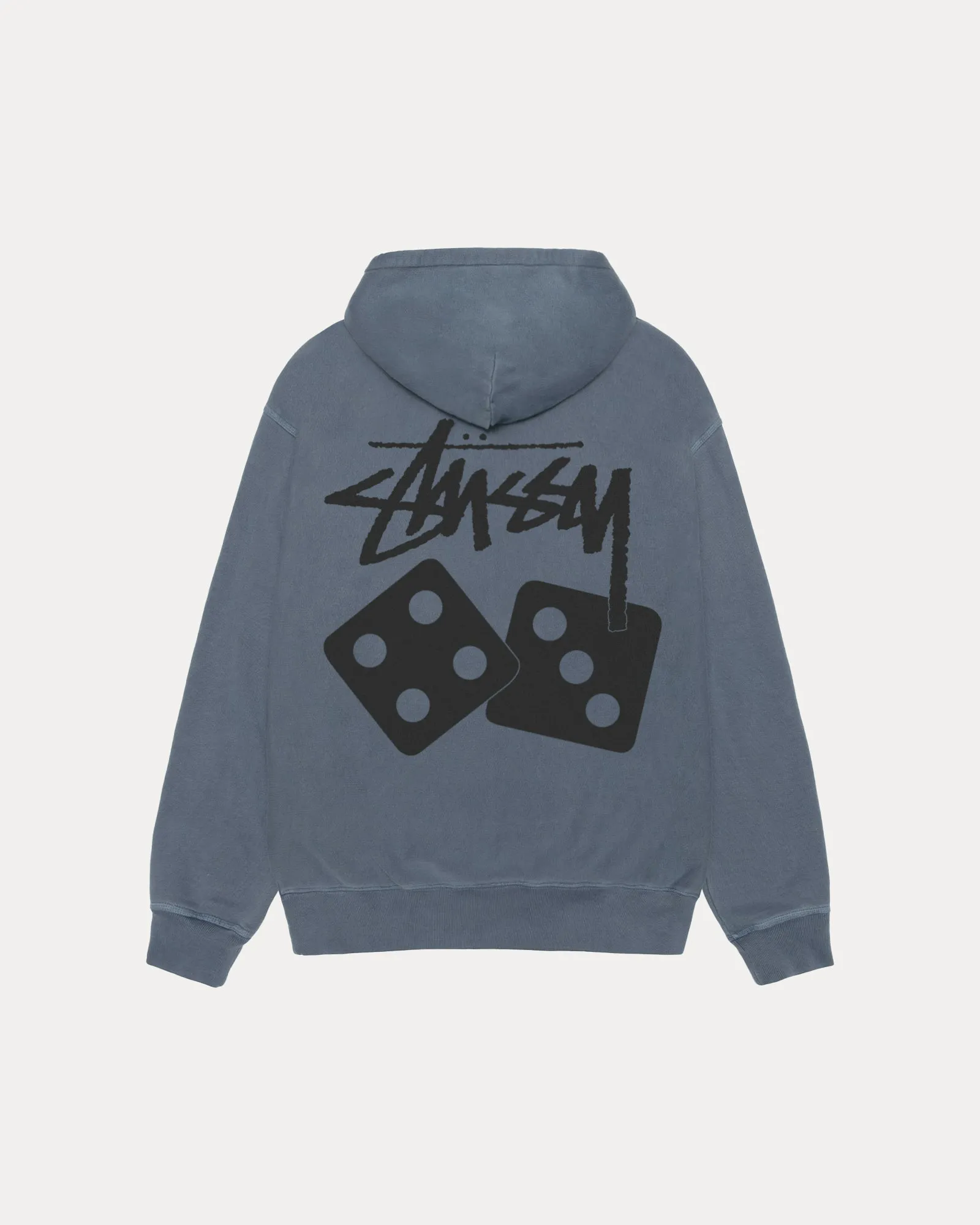DICE ZIP HOODIE PIGMENT DYED