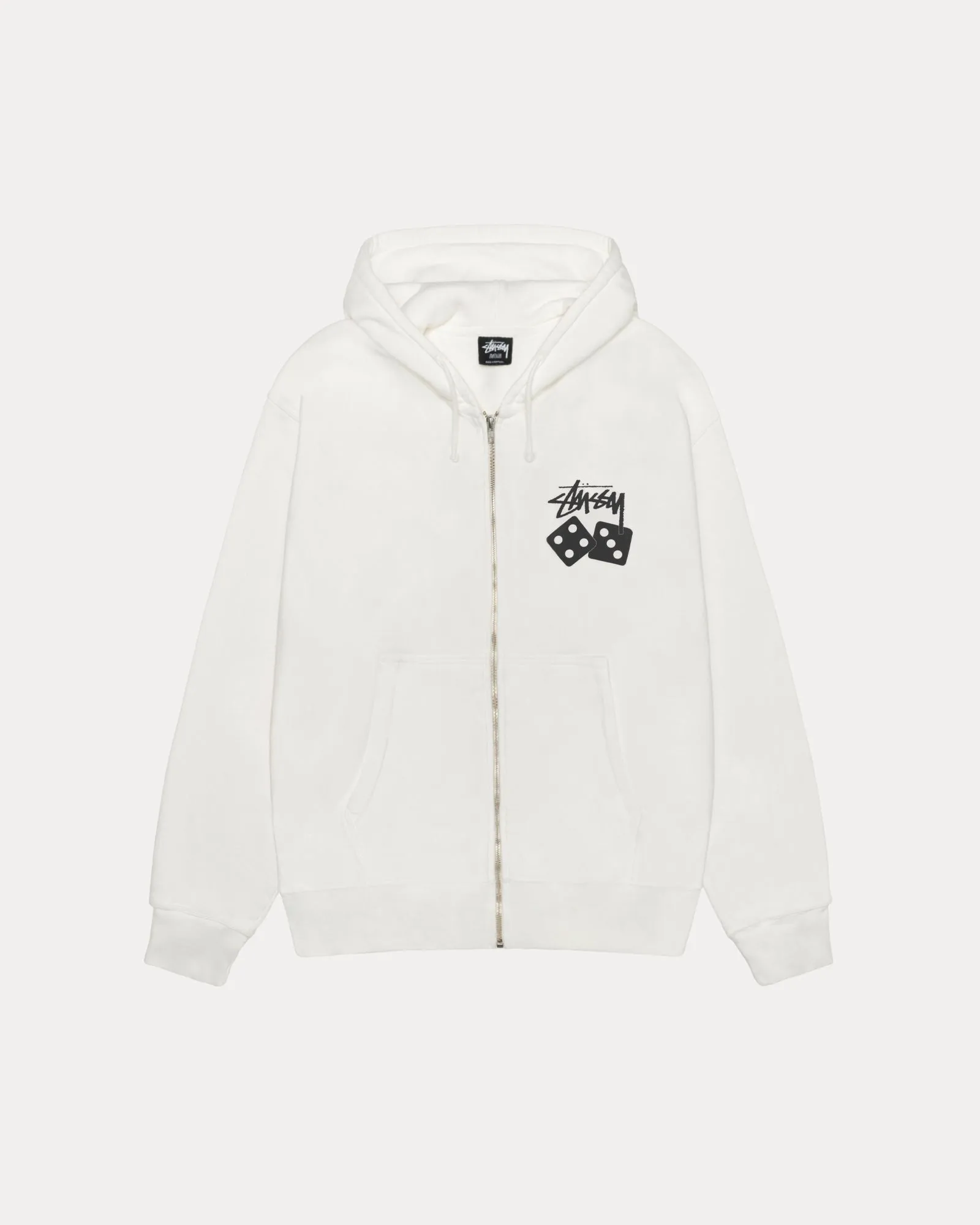 DICE ZIP HOODIE PIGMENT DYED