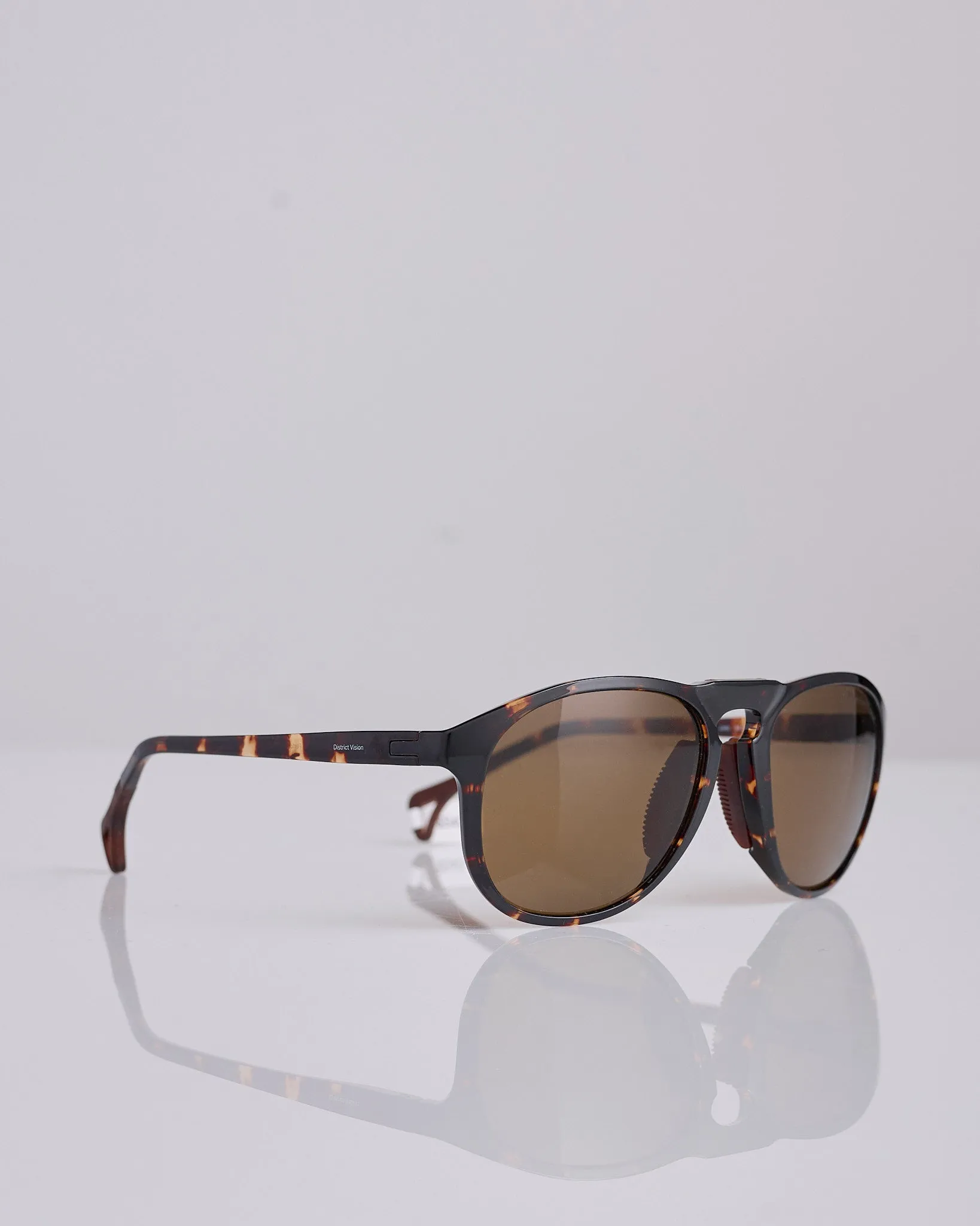 District Vision Linto Gravel Rider Sunglass Tortoise