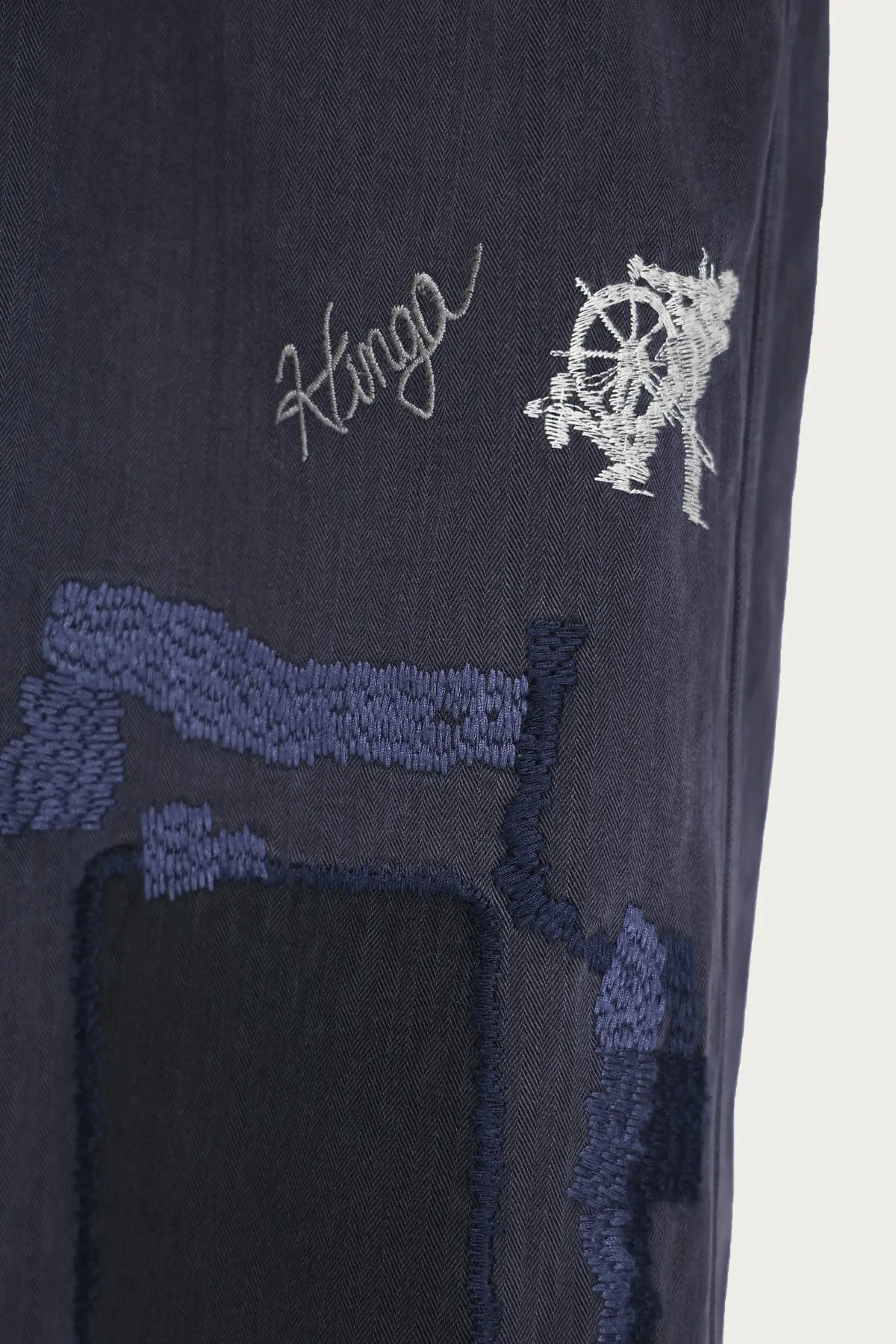 Duffle Pant - Navy