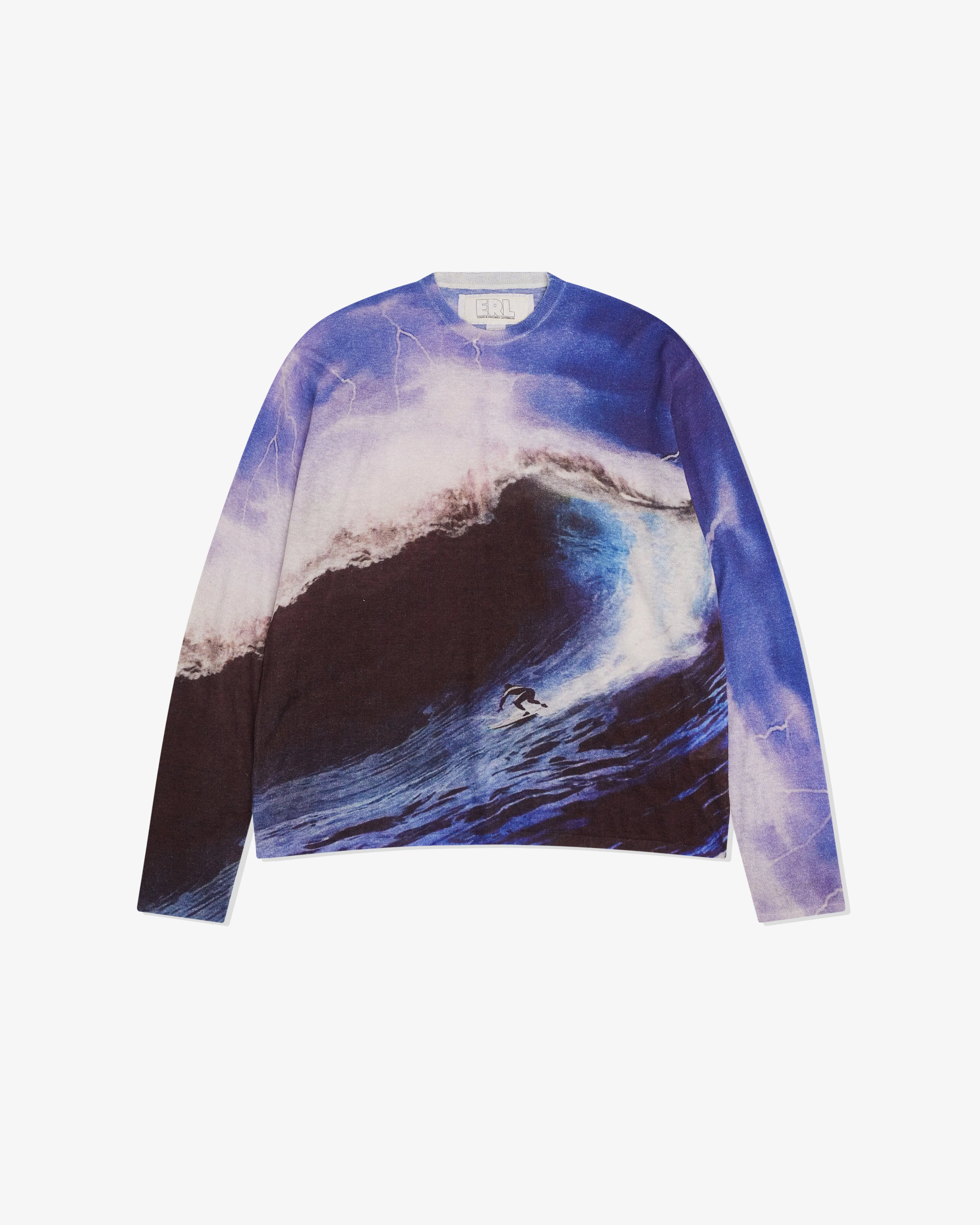 ERL - Men's Wave Print Sweater - (Multi)