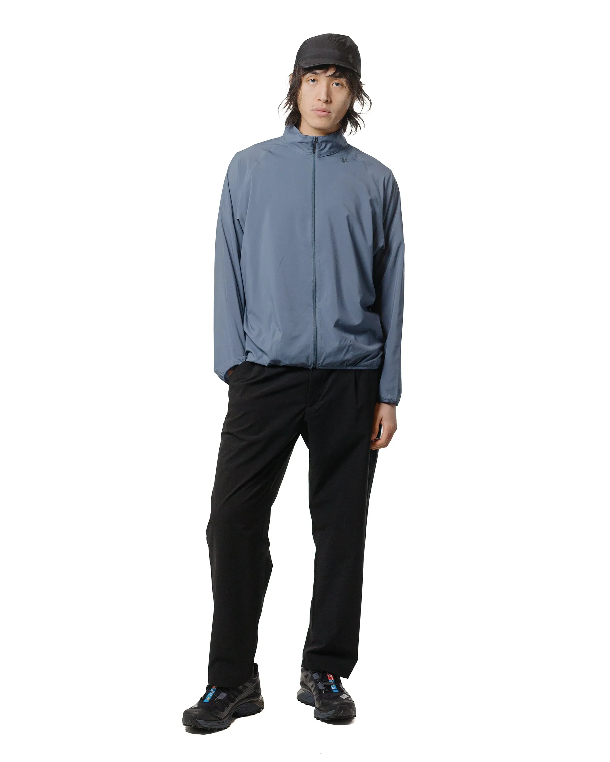 Goldwin One Tuck Tapered Light Pants Black