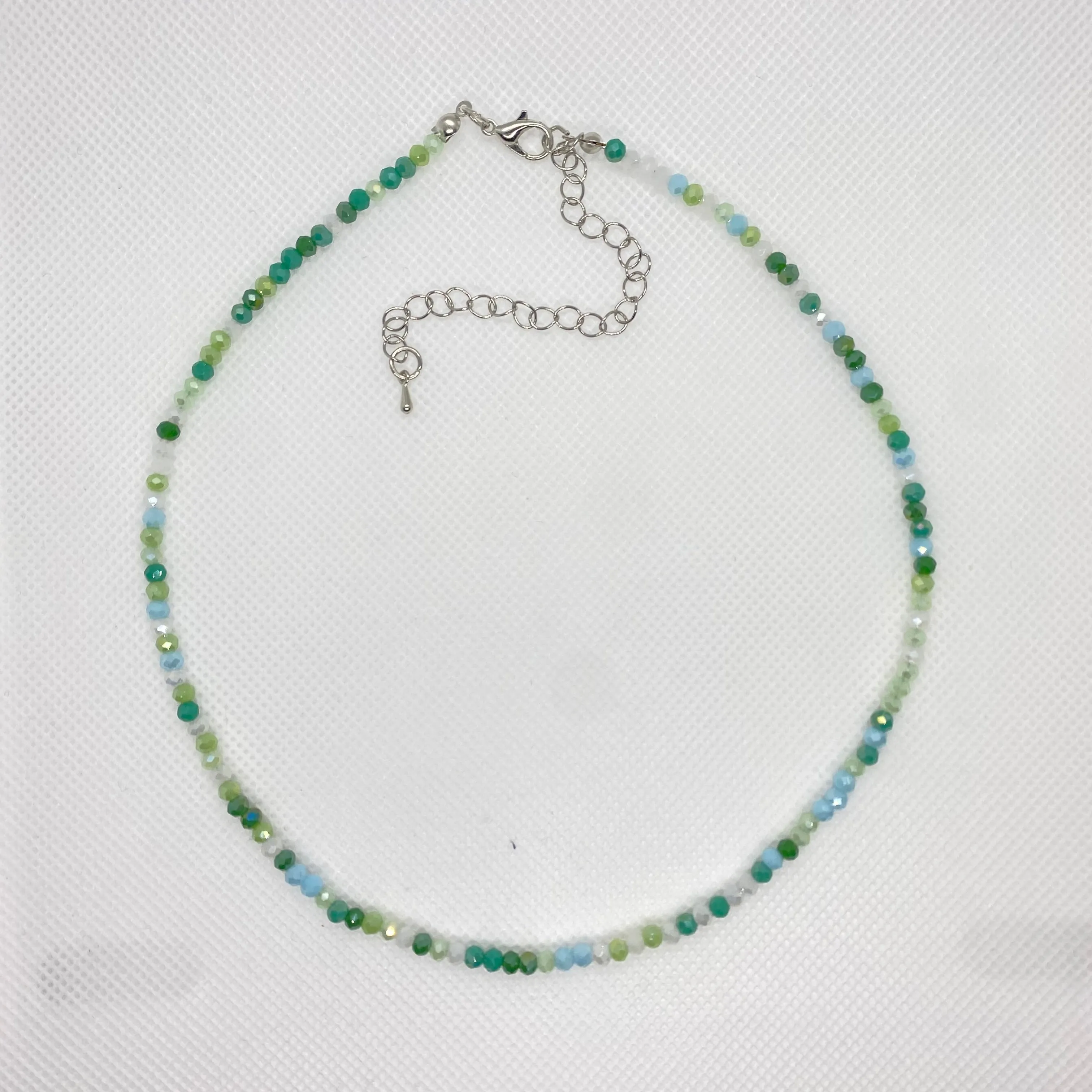 Green Beaded Necklace