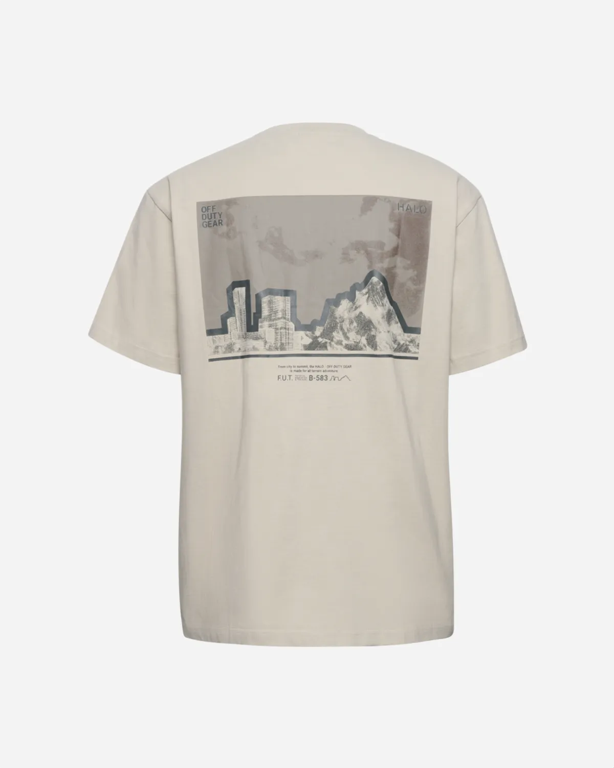 Halo Graphic T-shirt 05 - Silver Lining