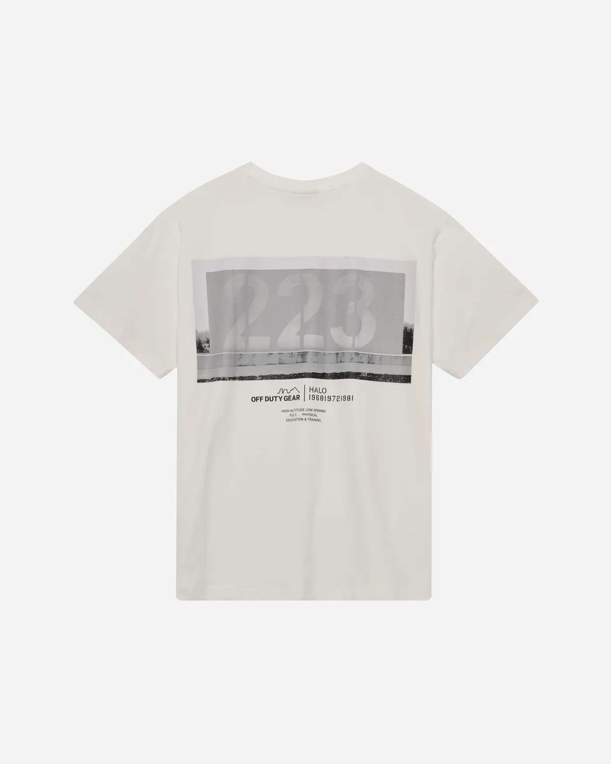 Halo Graphic T-shirt - Marshmallow/Black