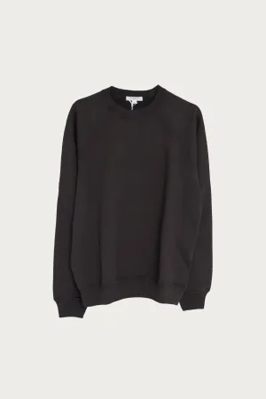 Heavy Gusset Crewneck - Tire Black