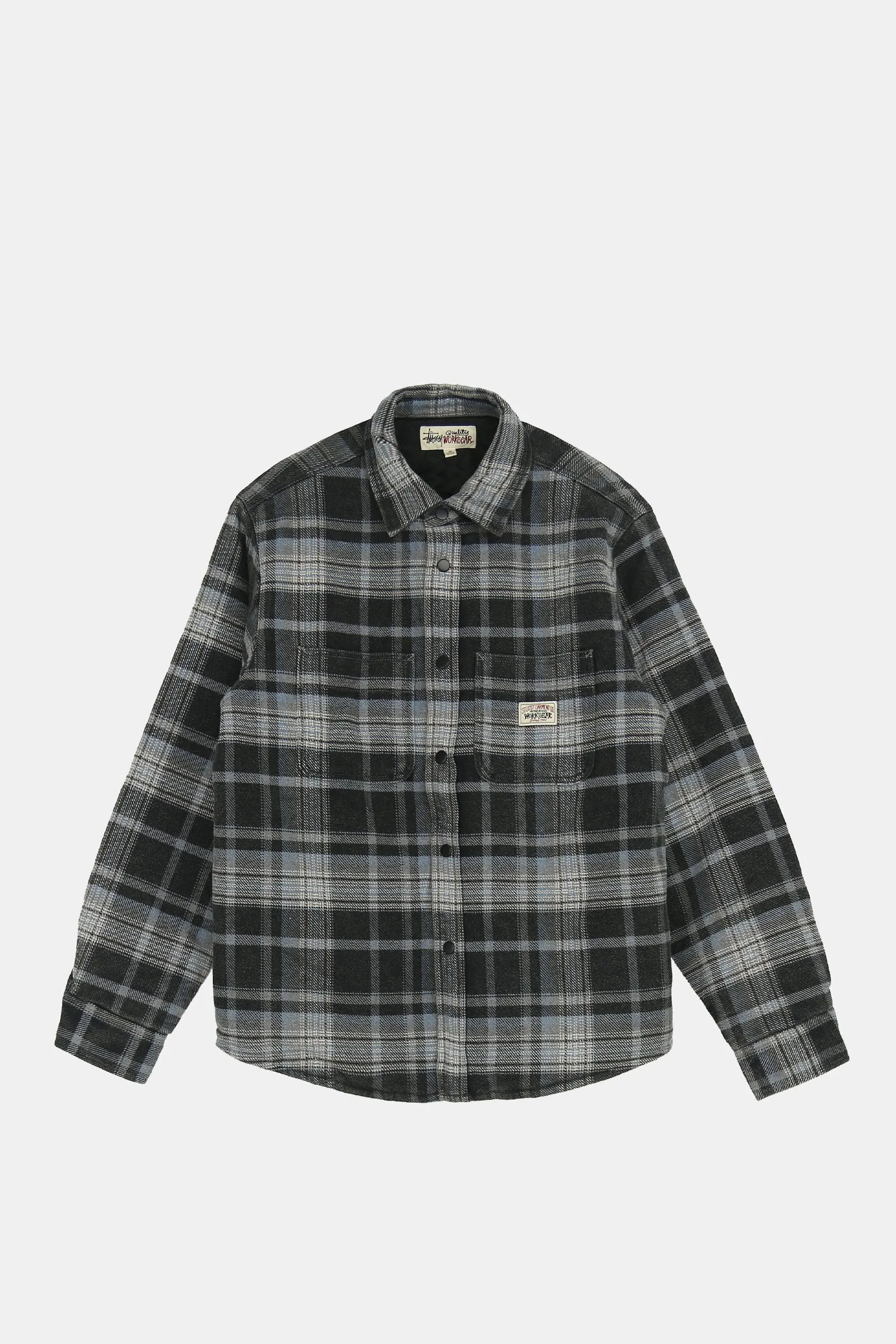 Heavy Washed Plaid Shirt