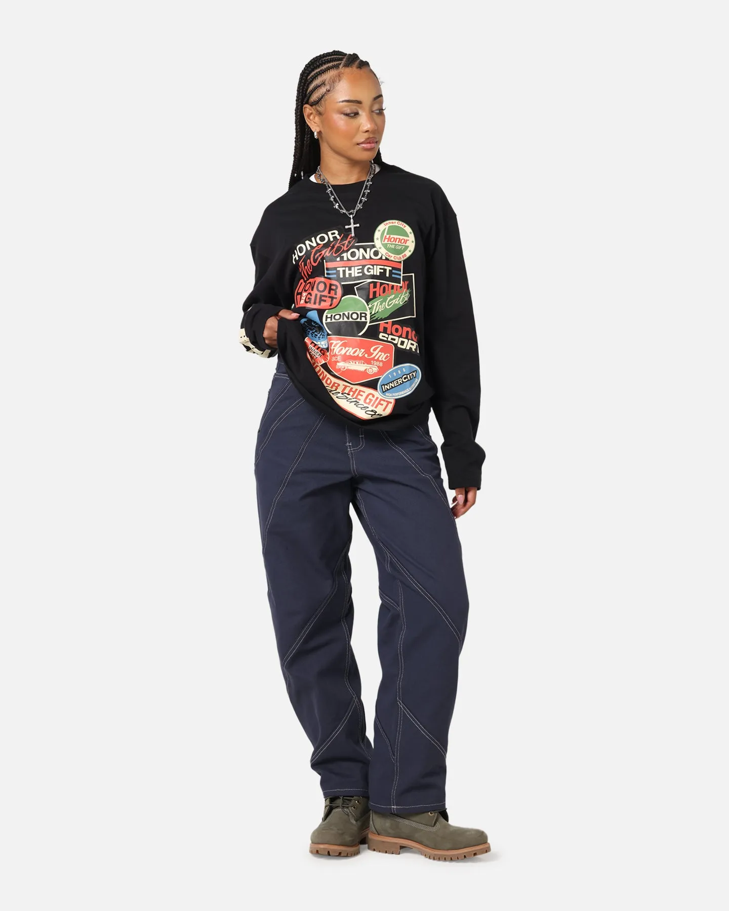 Honor The Gift Fuel Long Sleeve T-Shirt Black