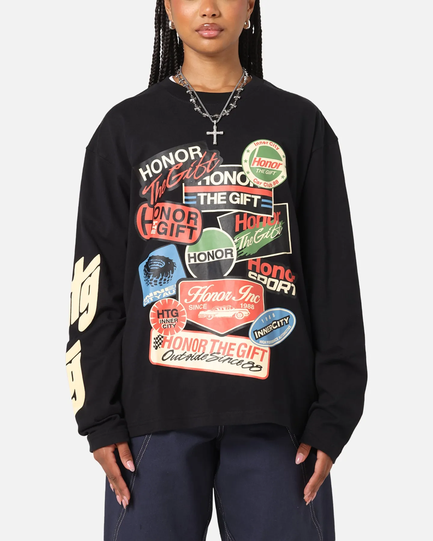 Honor The Gift Fuel Long Sleeve T-Shirt Black