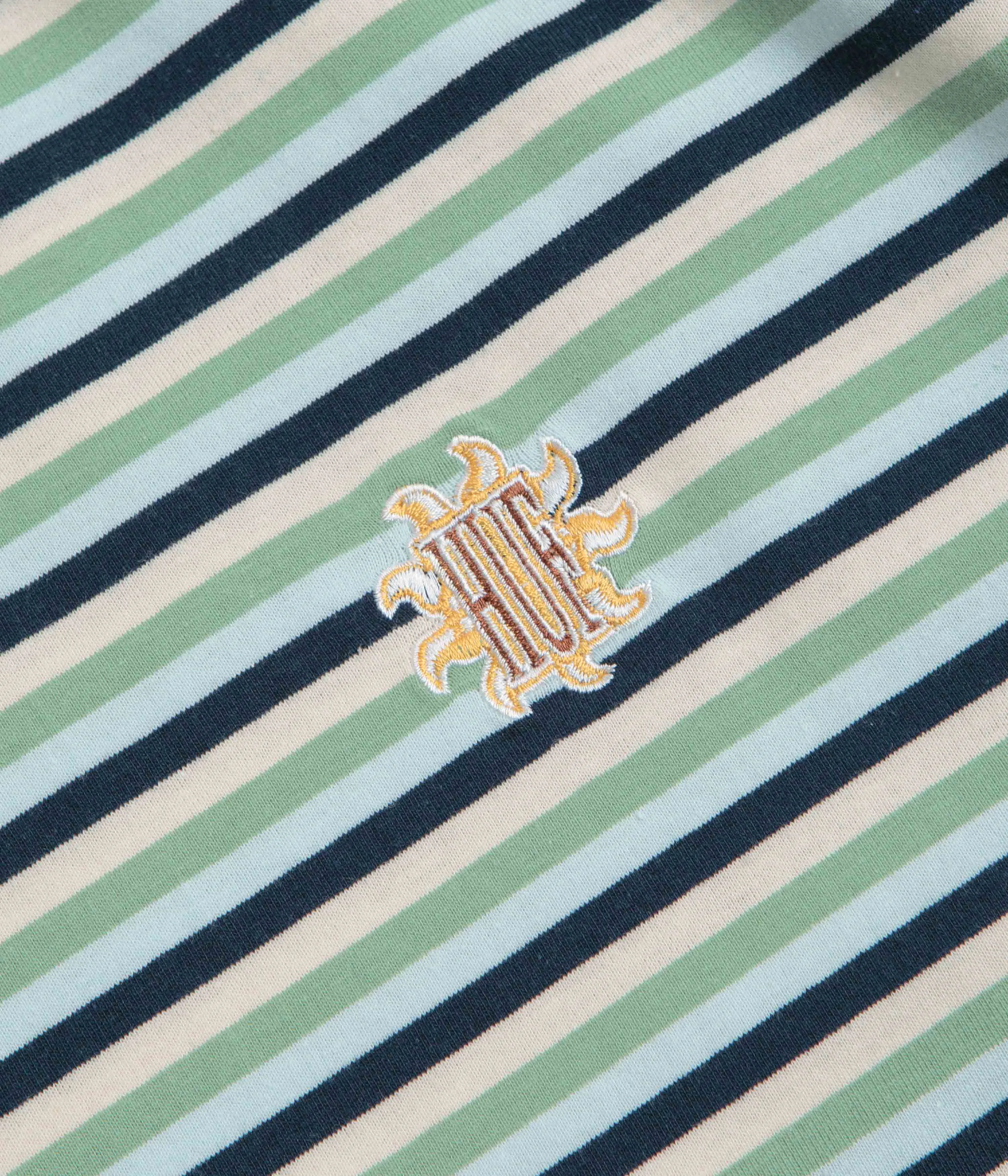 HUF Apollo Striped T-Shirt - Blue