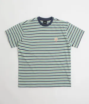 HUF Apollo Striped T-Shirt - Blue