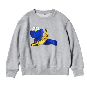 KAWS x Uniqlo Warhol Graphic Sweatshirt Grey